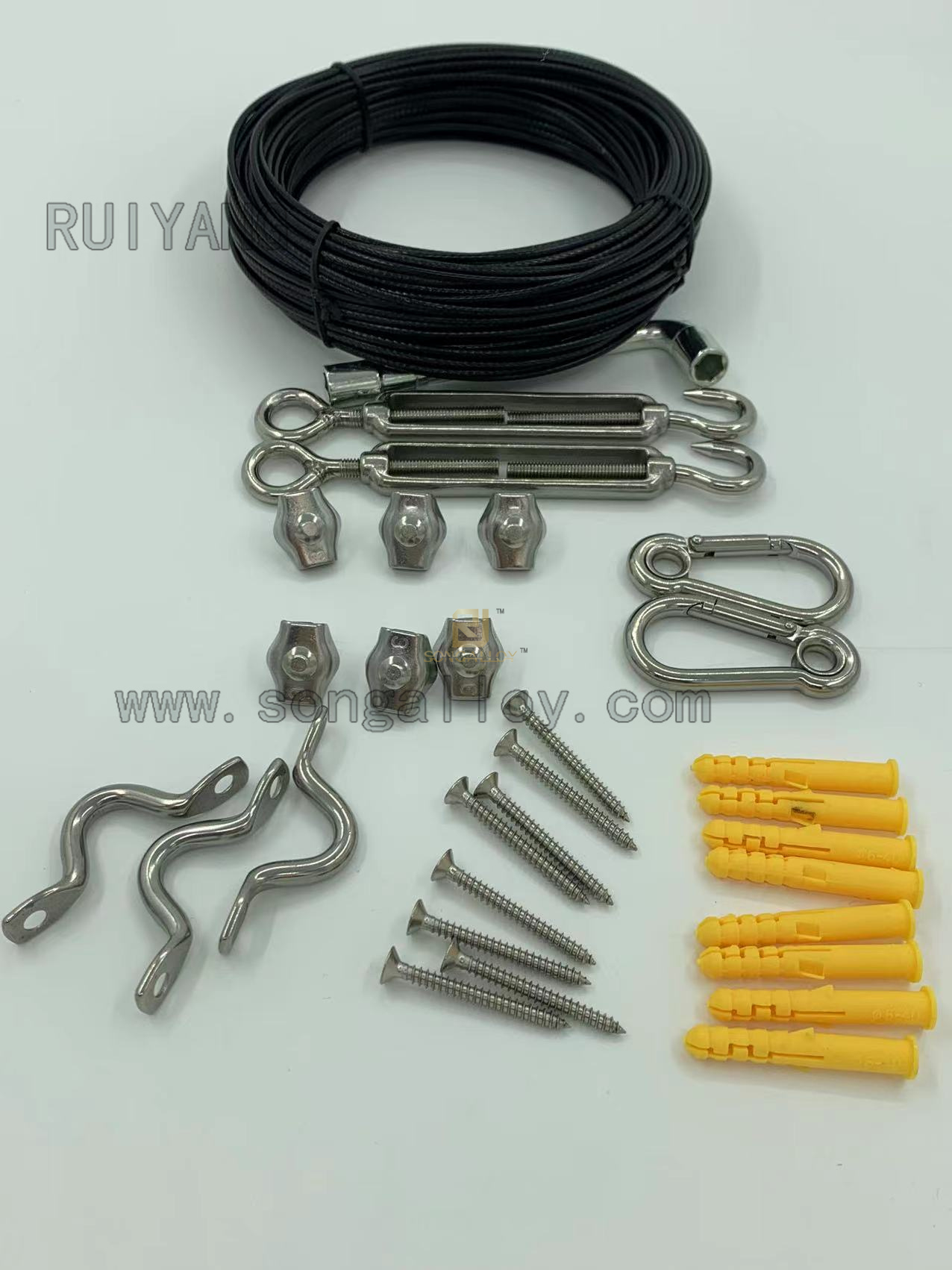 Stainless Steel Wire Rope Fittings for Sun Shade Sail